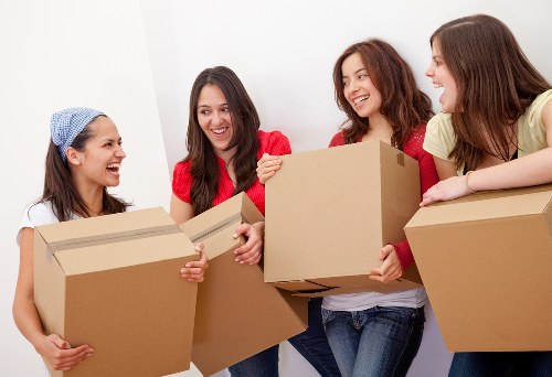 Local moving team helping with a residential move in Haringey
