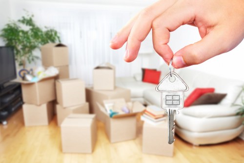 Local van service helping with a flat move in Haringey