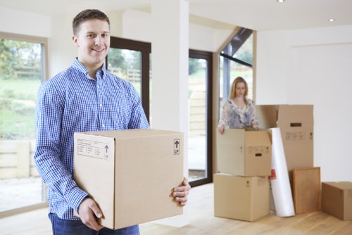 Final move completed with boxes stacked neatly