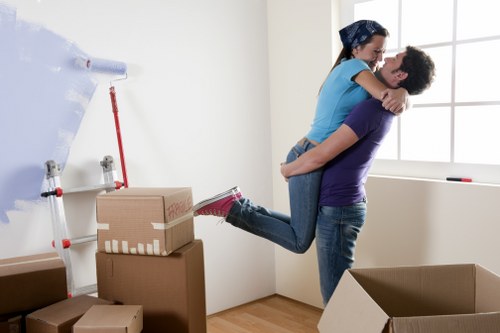 Professional packing and labelling for an office move in North London
