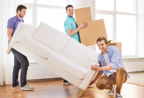 Local removal company vehicle for house and business moves in Haringey