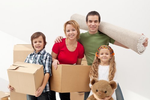 Van transport for flats and houses in North London
