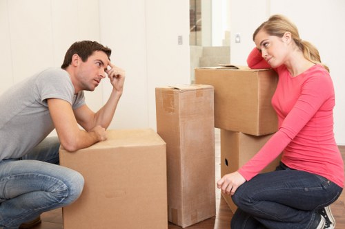 Professional van service helping with furniture and boxes in Haringey