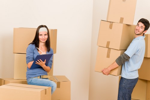 Local moving team handling stairs and access in Haringey